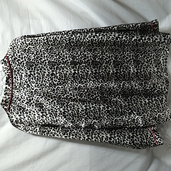 PINK K Like New Animal Print Bed Shirt Sz.2X (X-55 CRATE) - Picture 8 of 8